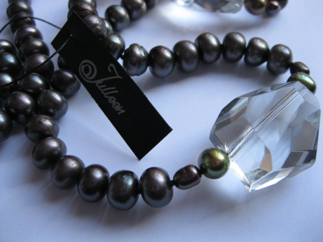 Love working with black pearls
