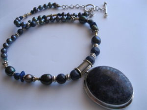 Sodalite-necklace