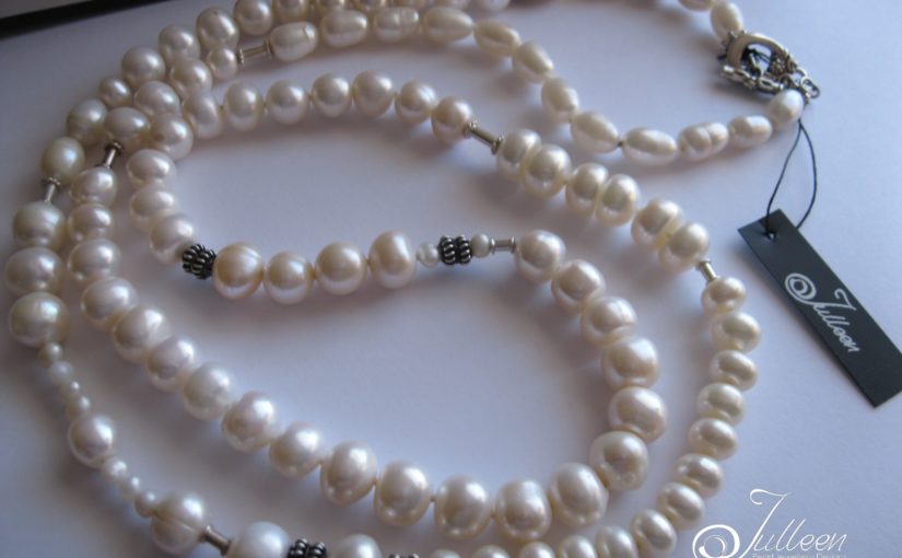 White Pearl Necklaces by Julleen – not too shabby!