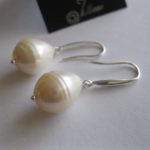 Julleen-White-Pearl-Drop-Earring-Designer Hook4