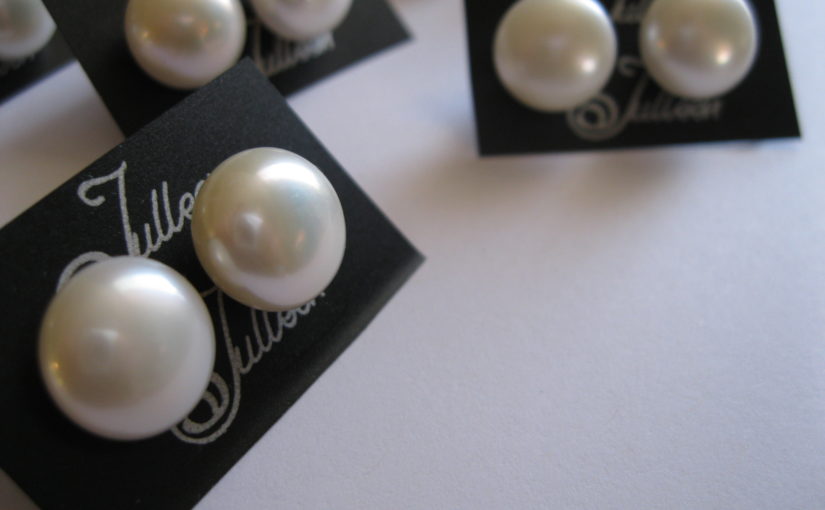 Celebrating the New Year – Hello to the 12 mm Pearl Studs for 2020