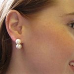 Double Pearl Earring