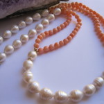 Pearls and Coral Necklace