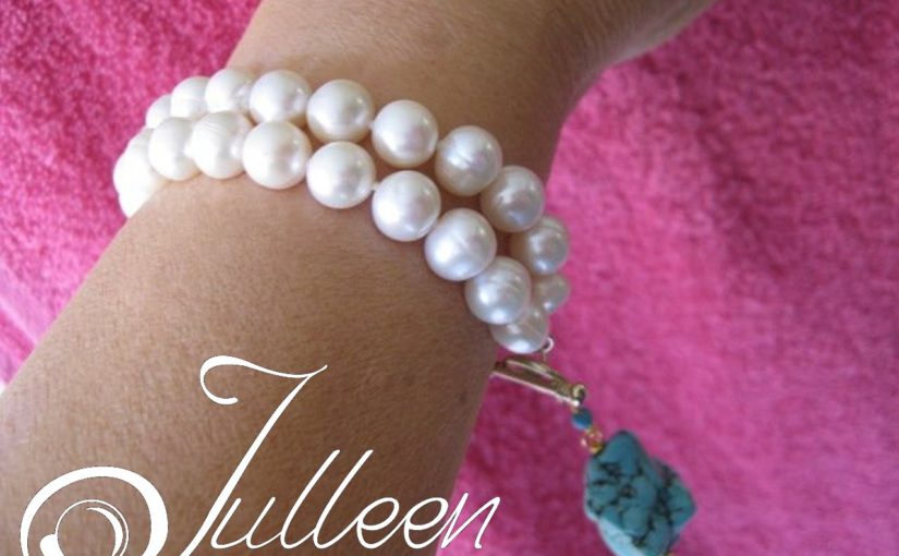 A Smorgasbord of Lovely Pearl Bracelets by Julleen Jewels